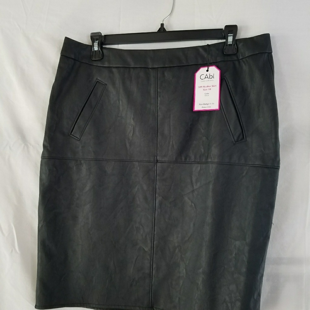 Cabi Fleather skirt